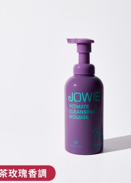 JOWIE 私密肌清潔慕斯私密達(蔓越莓x益生菌)-茶玫瑰香調 200ml
