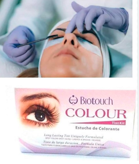 美國 USA Biotouch 專業染眼睫毛 染睫毛套裝 Colour Color Tint Kit  顏色 色調 (黑色) 睫毛 眉 鬍鬚 可配合 角蛋白濃睫 角蛋白美睫 角蛋白睫毛捲翹睫 角蛋白修護 技術 意大利製造