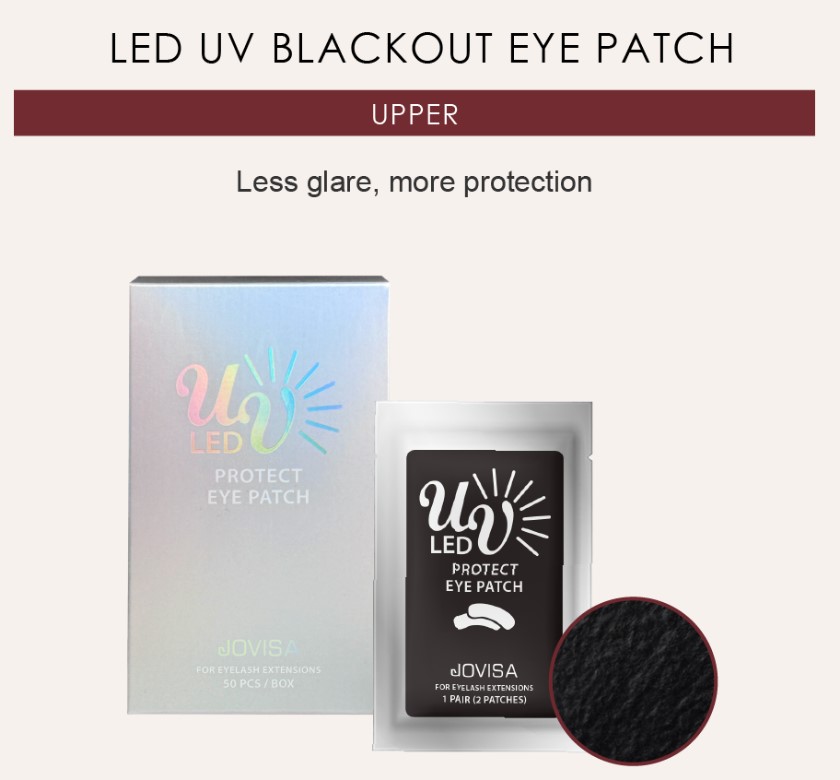JOVISA LED UV Protect Eye Patch (Upper) 1 Pairs X 50PCS/BOX