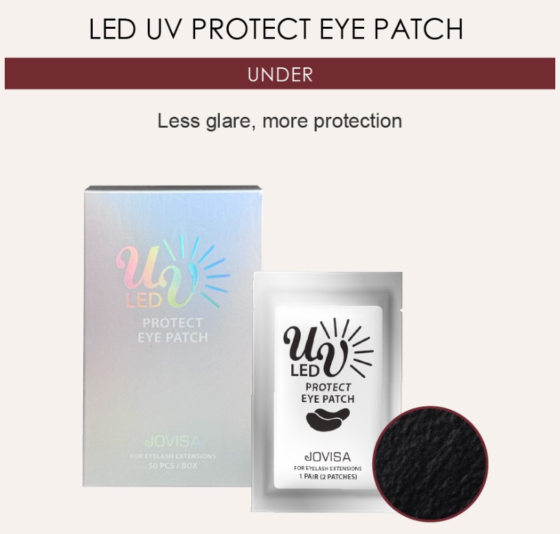 JOVISA【光固系列】LED UV 防護黑眼膜 下眼貼 ◖50對裝◗