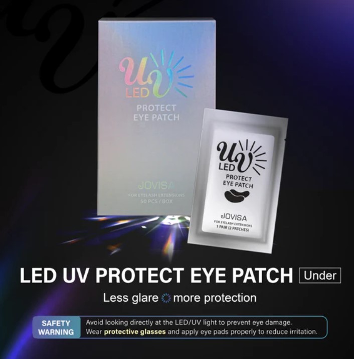 JOVISA【光固系列】LED UV 防護黑眼膜 下眼貼 ◖50對裝◗