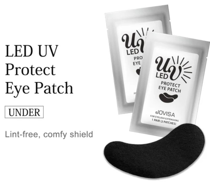 JOVISA【光固系列】LED UV 防護黑眼膜 下眼貼 ◖50對裝◗