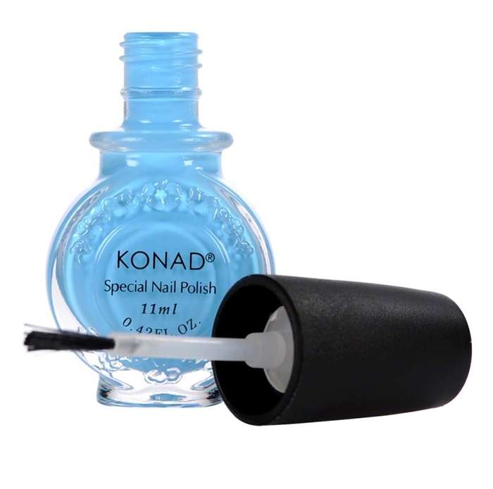 Konad 特別印花油 11ml s20 淺藍色 