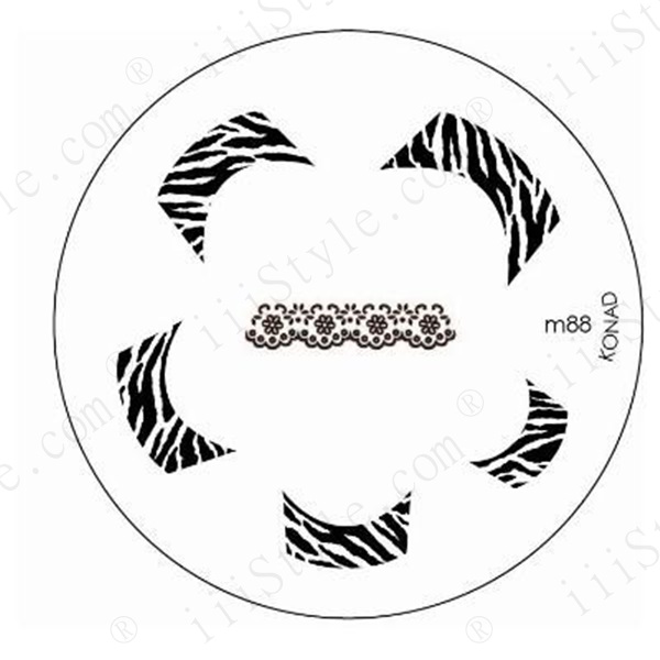 Konad Nail Art Image Plate m88